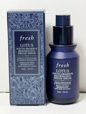 fresh LOTUS Youth Preserve Resurfacing Dream Serum